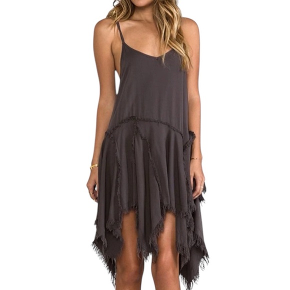 Intimately Free People Handkerchief Hem Strappy Slip Dress - Picture 4 of 13